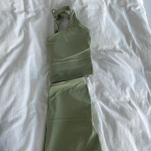 Vitae Apparel mint green workout set, Women’s small